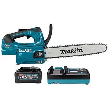 Sierra de Cadena Makita 40Vmax XGT 35cm con Batería de 4,0Ah para Poda