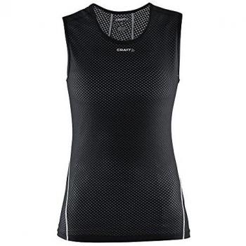 Craft Cool Mesh Camiseta Interior, Mujer, Black, L