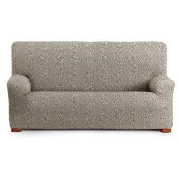 Funda para Sofá Eysa ROC Marrón claro 70 x 120 x 260 cm, Funda de sofá elástica topo 180-260 cm, Fundas de sofá mod/5 relax roc premium c/11, Funda