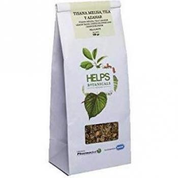 HELPS INFUSIONES - Infusión Relajante De Tila, Melisa Y Azahar A Granel. Tisana Relax. Bolsa A Granel De 50 Gramos. Pack de 2.