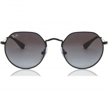 Ray-Ban Kids RJ9565S Junior Jack 287/8G Black Round Sunglasses 45mm