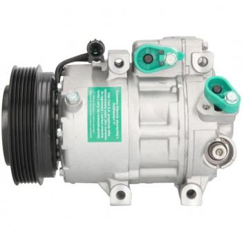 Compresor de aire acondicionado TEAMEC TM8623351, compresor para sistemas de aire acondicionado, modelo TM8623351, diseñado para proporcionar un rendimiento eficiente en la refrigeración, compatible con diversas aplicaciones automotrices y de climat