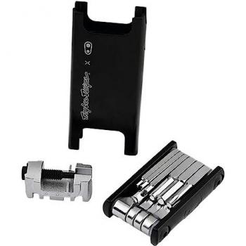 Multiherramienta Crankbrothers F15 Plateado - Mantenimiento Multiherramientas, 15 funciones, diseño compacto, material de acero inoxidable, incluye llave hexagonal y destornillador