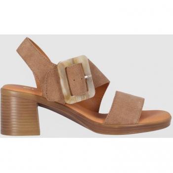 Chika10 Leather NEW GOTICA 04 Sandalia de Tacón Cuero/Tan