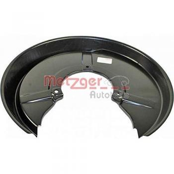 Chapa Protectora contra Salpicaduras para Disco de Freno METZGER 6115109, Deflector de Disco de Freno, Especificación para Eje Trasero Izquierdo