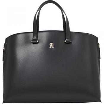 Tommy Hilfiger TH Modern Tote Shoulder Bag Black 42 cm