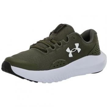 Zapatillas de Running Under Armour Surge 4 Junior Verde Caqui Talla 38.5