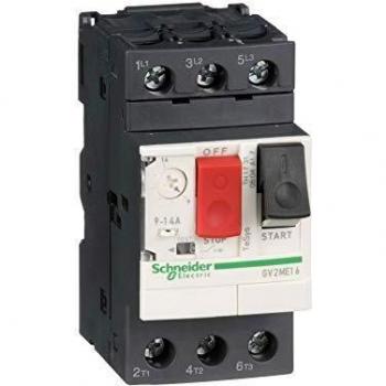 Schneider Electric GV2ME16 - Motor Protection Circuit-Breaker 11A, Overload Relay, 3 Pole, 9-14A, Thermal Magnetic, Toggle Control, Screw Clamp Terminals