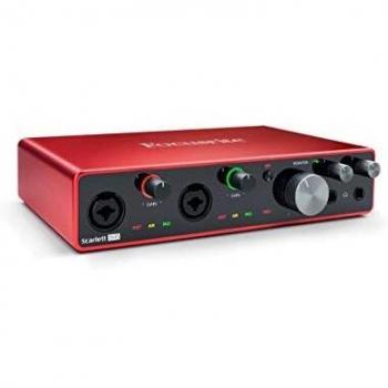 Focusrite Scarlett 8i6 3rd Gen USB Audio Interface - 8 Inputs, 6 Outputs, MIDI Support