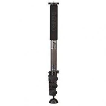 Benro MAD38C Adventure 8X Carbon Fiber Monopod, Series 3, 4 Section, Flip Lock