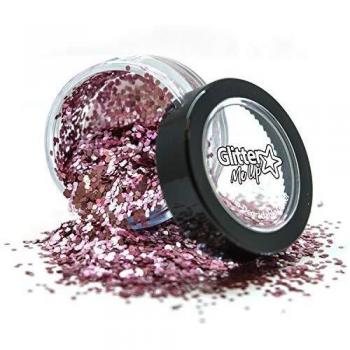 Paintglow Purpurina biodegradable, color rosa, 30 g