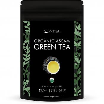 Té verde orgánico | El mejor té de hojas sueltas de Himalaya | Primera cosecha y mano laminada | Rico en antioxidantes, Perfecto para la pérdida de peso, desintoxicación y adelgazamiento