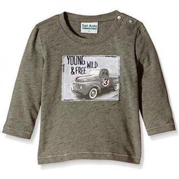Sanetta 113505-Camiseta manga larga Bebé-Niños,    Vert