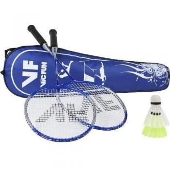 VICFUN Hobby - Set de bádminton, color azul