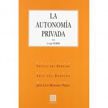 La autonomía privada
