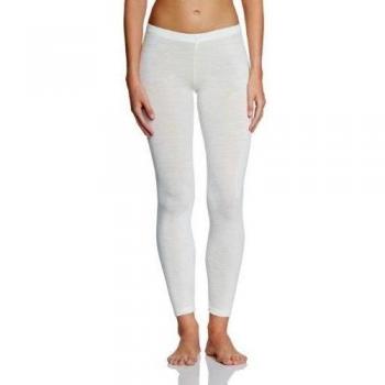Schiesser - Pantalón térmico para mujer, talla 40, color hueso