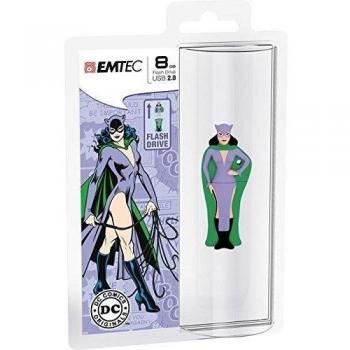 Emtec ECMMD8GSH103 - Memoria USB de 8 GB, diseño Catwoman