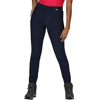 Regatta Women's Pentre Stretch Water Repellent Walking Trousers - Navy, Size: 8 R