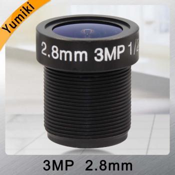 Lente de Cámara de Seguridad Yumiki 3.0 Megapíxeles M12 MTV 2.8mm HD IR con Iris Fijo