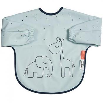 Babero con Mangas 6-18 Meses Dreamy Dots Azul Done by Deer