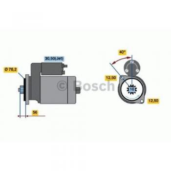 Bosch 986018430 motor de arranque