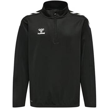 Hummel hmlCORE XK Poly Half Zip Sweatshirt Black for Children 12 Years Unisex