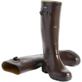 Aigle Benyl Wellington Boots - Brown - Male - Size: 9.5 UK
