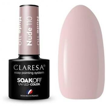 Claresa Esmalte Semipermanente Soak Off 110 Nude - Esmalte de Uñas UV (5 ml)