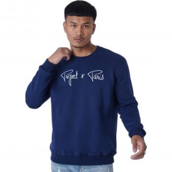 Project X Paris Unisex Crewneck Sweatshirt - Midnight Blue, Size S