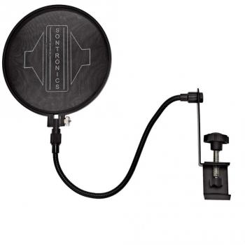 Sontronics ST-POP Professional Nylon Pop Filter with Swivel Arm, 188mm Ø