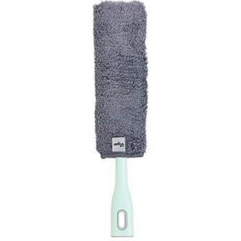 VIGAR - Rengo, Plumero Polvo Microfibra Corto de Color Gris y Turquesa