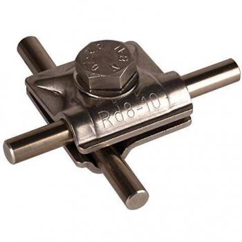 Dehn MV Clamp 390559 Stainless Steel, 8-10mm Diameter