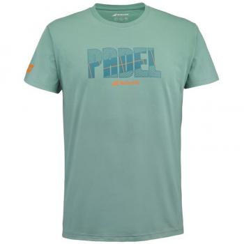 Camiseta Babolat de Manga Corta 100% Algodón, Diseño Clásico, Confortable y Transpirable