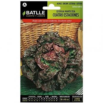 Semillas Hortícolas - Lechuga Mantecosa Cuatro Estaciones - Batlle