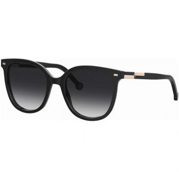 Carolina Herrera Black Nude Sunglasses HER 0136/S, Female, Black, Size: 55 MM