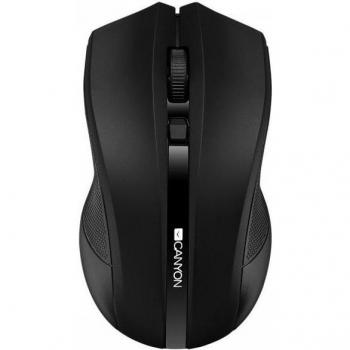 Canyon CNE-CMSW05B Ratón Inalámbrico Óptico 1600 DPI Negro
