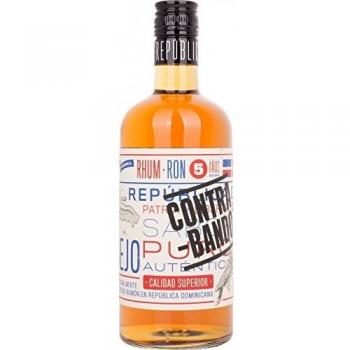 Ron Añejo Contrabando, Edición de 5 Años, 70cl