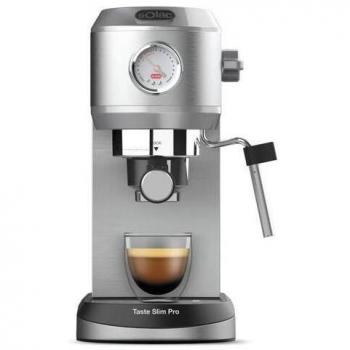 Cafetera Express Solac CE4520 Taste Slim Pro 20 Bares Gris Plateado