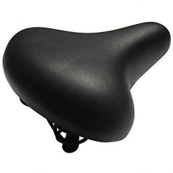 Sillín Unisex Basic Comfort Negro 250 x 215 mm