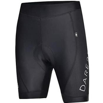 Dare 2b Ecliptic Lightweight Quick Drying Ergonomic Oxy Flow Gel Cycling Short Pantalones Cortos, Hombre, Negro, Extra-Small