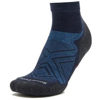 Smartwool Men's Run Targeted Ankle Socks - Deep Navy, Extra Large