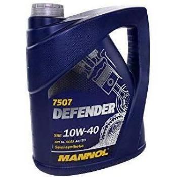 MANNOL 10256600500 Defender 10W40 SL/CF - Aceite semisintético para Motor, 5 l
