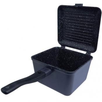 Sartén Profunda y Plancha XL Connect Edición Granito RidgeMonkey