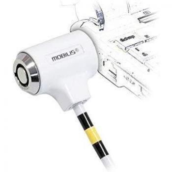 Mobilis 001225 para Cable de Seguridad-White
