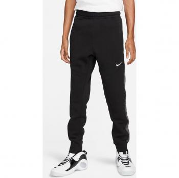 Nike Pantalón de Hombre Fleece Color Negro, Material: Algodón y poliéster, Estilo: Deportivo, Ajuste: Regular, Cintura elástica con cordón, Bolsillos laterales