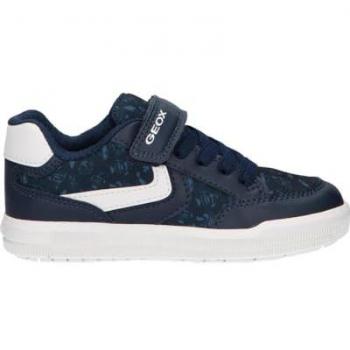 Zapatillas Deportivas Geox Arzach para Niña y Niño, Azul Marino y Blanco, Talla 30 EU
