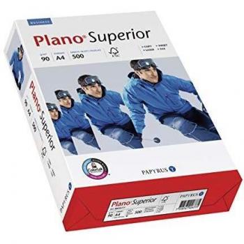 Papel Copia Plano Superior A4 90g/m² 500 Hojas Blanco
