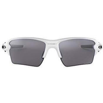 Oakley Men's Flak 2.0 XL 918881 Sunglasses, Polished White/Prizmblackpolarized, 59
