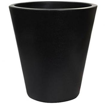 Maceta Corsa 50 cm Blanco - Polietileno - Fácil Limpieza - Resistente a Impactos