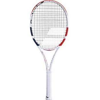 BABOLAT Pure Strike 18/20 S NC Raqueta, Adultos Unisex, Blanc Rouge Noir